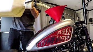 FatBoy Bobber Build  Firing it up  EP9 [upl. by Meredi]