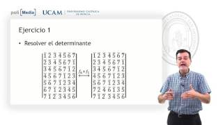 Álgebra Lineal  Determinantes Ej1  Jesús Soto [upl. by Airdnala]