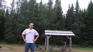 Little Black River Campsite  North Maine Woods 2005 [upl. by Acsehcnarf303]