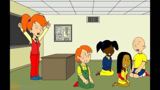 Caillou makes the Dial Up Noise in class grounded [upl. by Talich]