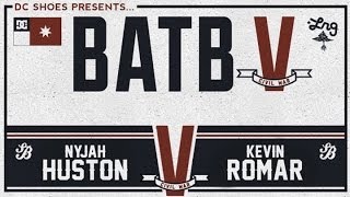 Nyjah Huston Vs Kevin Romar BATB5  Round 1 [upl. by Coe]