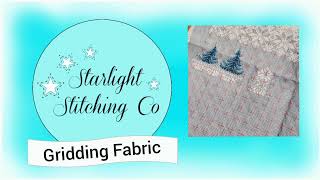 Gridding Fabric for Cross Stitch [upl. by Nirag]