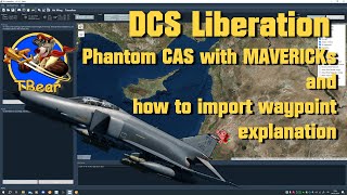 DCS Phantom DCS LIberation Campaign CAS mission [upl. by Hultgren]