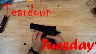 Bushingless 1911 Disassembly in 1 minute  Teardown Tuesday [upl. by Alphonso]