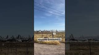 Have you ever seen an airplane graveyard 🪦💀 airplane shorts arizona tucson [upl. by Demp]