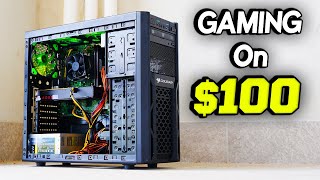 I Built a Gaming PC for 106 and it Plays Warzone 2 at 1080p [upl. by Joelynn]