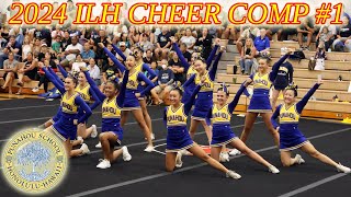 2024 ILH Cheer Comp 1  Punahou JV 4K [upl. by Eberta]