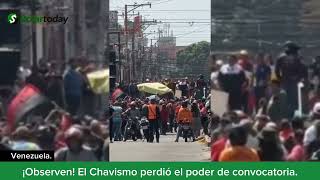 ¡Observen El Chavismo perdió el poder de convocatoria [upl. by Yelmene403]