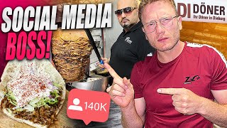 Mein Urteil zum GRÖßTEN DÖNER auf SOCIAL MEDIA mit 140K Abonnenten „Di Döner“ [upl. by Anatlus]