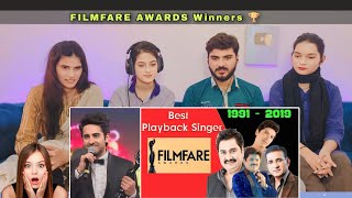 FILMFARE AWARDS Best Male Singers of All Time 19912019 Kumar Sanu  Udit Narayan  Arijit Singh [upl. by Zins]