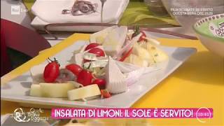 Insalata di limoni di pane con alici salatenon salate  Quelle brave ragazze 10072018 [upl. by Enetsuj]