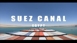 Time lapse  Suez Canal Transit  Egypt 수에즈 운하 통과 [upl. by Joette]