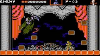 Castlevania 3 Boss 16 Death  No DamageampSubWeapons [upl. by Nura]