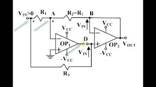 opamp absolute value amplifier tutorial [upl. by Toft]