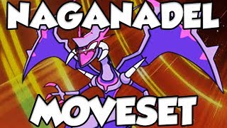 How To Use Naganadel Naganadel Moveset in Pokemon Ultra Sun and Pokemon Ultra Moon [upl. by Pogue]