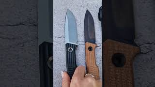 TRC Knives Urban Tactical Elmax Satin vs Apo finish [upl. by Chuck956]