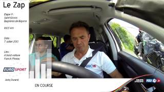 Tour de France 2013  Le Zap 9 Pineau Guillaume Vichot animations supporters [upl. by Annauqal]