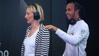 Lewis Hamilton Surprises F1 Superfans with Bose [upl. by Nylimaj]