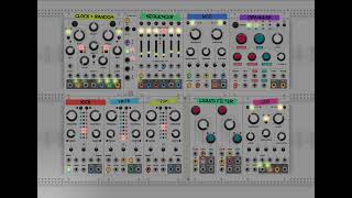 Singular Anomalies  Techno Modular with Mutable Instruments VCV Rack [upl. by Sanburn751]