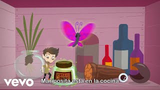 Mini Stars  Mariposita Lyric Video ft Sebastián Yatra [upl. by Rosella802]