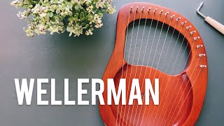 Wellerman Sea Shanty  LYRE Harp Cover amp Tutorial [upl. by Ahsurej322]