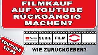 Wie kann ich einen Serien Kauf auf YouTube rückgängig machen Vorgehensweise am PC [upl. by Gwynne]