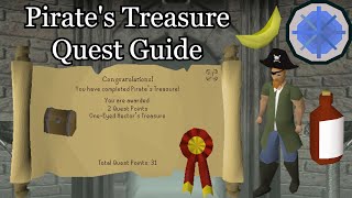 Pirates Treasure osrs Quest Guide [upl. by Anatniuq]