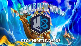 Set 6 New World Sapphire Steel Deck Profile amp Guide  How to Play  Azurite Sea  Disney Lorcana [upl. by Siradal]