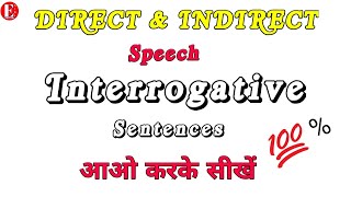 Indirect of Interrogative Sentences  Direct And Indirect Speech  Narrations in English Grammar [upl. by Shelah]