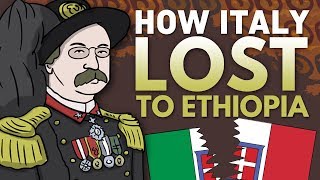 How did Italy Lose to Ethiopia 1895  Animated History [upl. by Chasse]