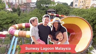 Sunway Lagoon Theme Park amp Water Park  Rides amp Attractions [upl. by Aivilo]