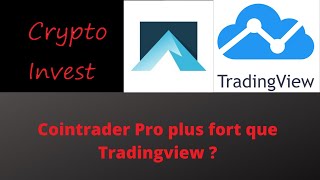 La meilleur plateforme pour analyser le prix des crypto  Cointrader pro VS Tradingview [upl. by Balfore]