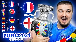 UEFA EURO 2024  КТО ПОБЕДИТ мой предикшн в НОВОМ РЕЖИМ EA FC 24 [upl. by Yi9]