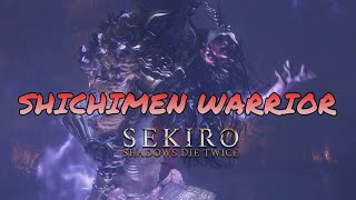 Sekiro  Shichimen Warrior BossFight No Damage taken [upl. by Ensoll]