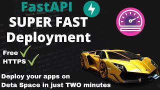 FastAPI  Deploy your App in 2 minutes on Deta Space  FASTEST API DEPLOYMENT [upl. by Takeo313]