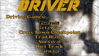 Driver gameplay PC Game 1999 [upl. by Ayhdnas733]