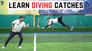 Dive fielding Catch Drills amp techniques cricketmastery [upl. by Alodie892]