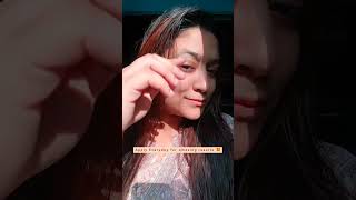 Vicco Cream Effect 😍viccoturmeric skincaretips vicco skincareroutine [upl. by Colp987]