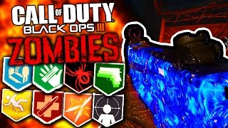 8 PERKS AT ONCE  BLACK OPS 3 CUSTOM ZOMBIES FABRIK DER UNTOTEN [upl. by Ominorej]