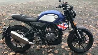 Hanway Furious SC125 202171 low mileage superb condition [upl. by Oel976]