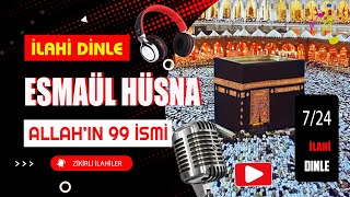 Esmaül Hüsna 🌹 Allahın 99 İsmi İlahisi 🤲 Hasbi Rabbi Cellallah Allahu Allah ❀ En Güzel Ilahi [upl. by Naillij]