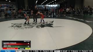 12U 63 Eben Nau Bear Claw Wrestling Club Mapl Vs Hayden Sternod NWWC [upl. by Nnitsuj]