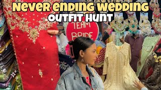 NeverEnding Wedding Outfit Hunt 🤯🛍️ [upl. by Allemahs916]