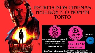 Estreia nos Cinemas Hellboy E O Homem Torto [upl. by Aderfla]