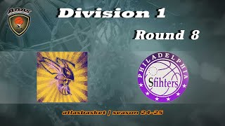 Atlasbasket  Div 1Round 8  ΣΚΟΥΡΚΟΙ vs PHILADELPHIA SFIHTERS [upl. by Fillian]