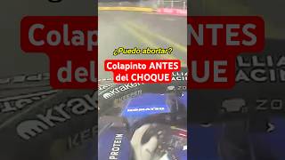 😦 colapinto pidió ABORTAR la vuelta de su choque f1 formula1 francocolapinto lasvegasgp [upl. by Torruella612]