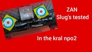 ZAN SLUGS TESTED IN THE KRAL NP02 [upl. by Colly408]