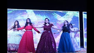 Telugu Sangeet Girls Dance Performance  Telugu Wedding  Group Dance Peformance [upl. by Teeniv762]