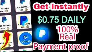 Best app to earn free PayPal cash  free PayPal earning apps  best PayPal earning app with proof [upl. by Aicilra491]