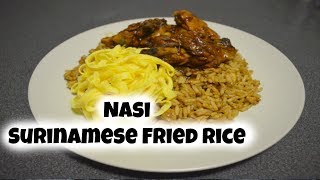 Recipe How To Make Nasi Surinamese Fried Rice  CWF [upl. by Canute868]